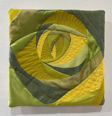 Original Abstract Expressionism Botanic Mixed Media by Liberty Worth