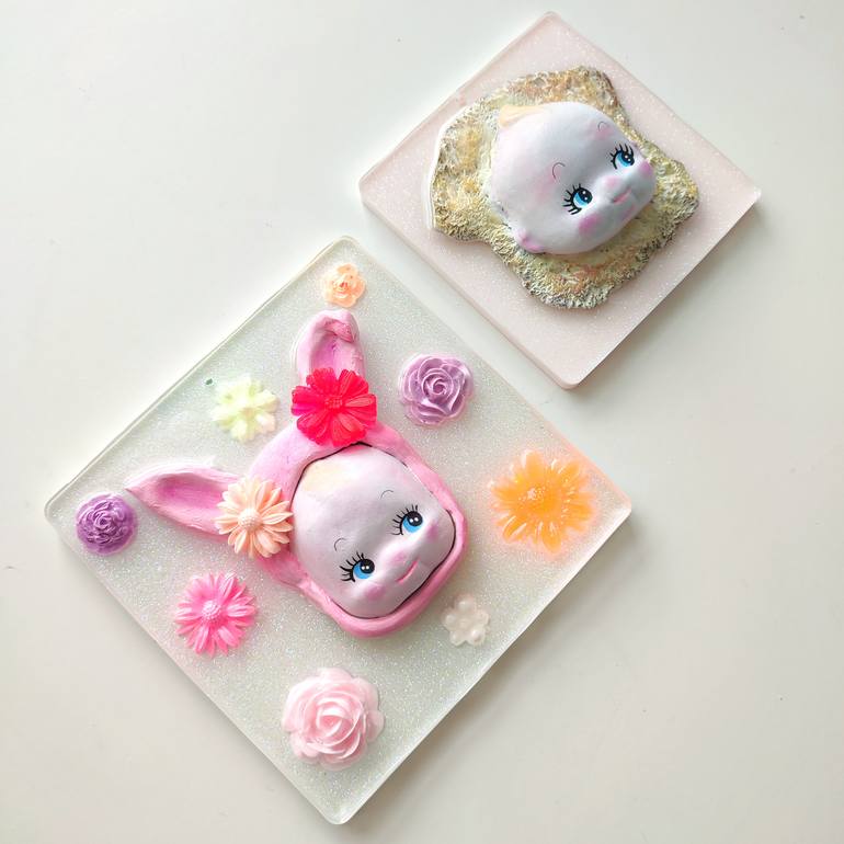 Original Figurative Cartoon Sculpture by Valentina De Chirico