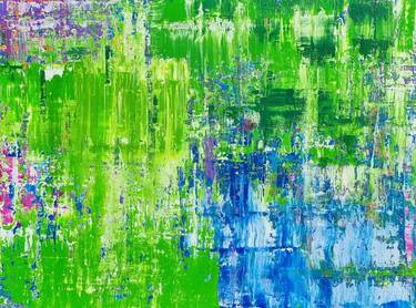 Original Abstract Expressionism Abstract Paintings by Jihae Lee