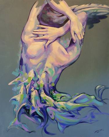 Original Figurative Body Paintings by Marcelo Ricardo Zeni