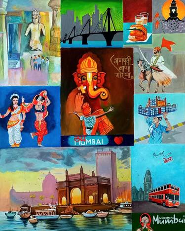 Original Cities Paintings by Eshita Roy Chowdhury