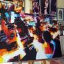 In my studio