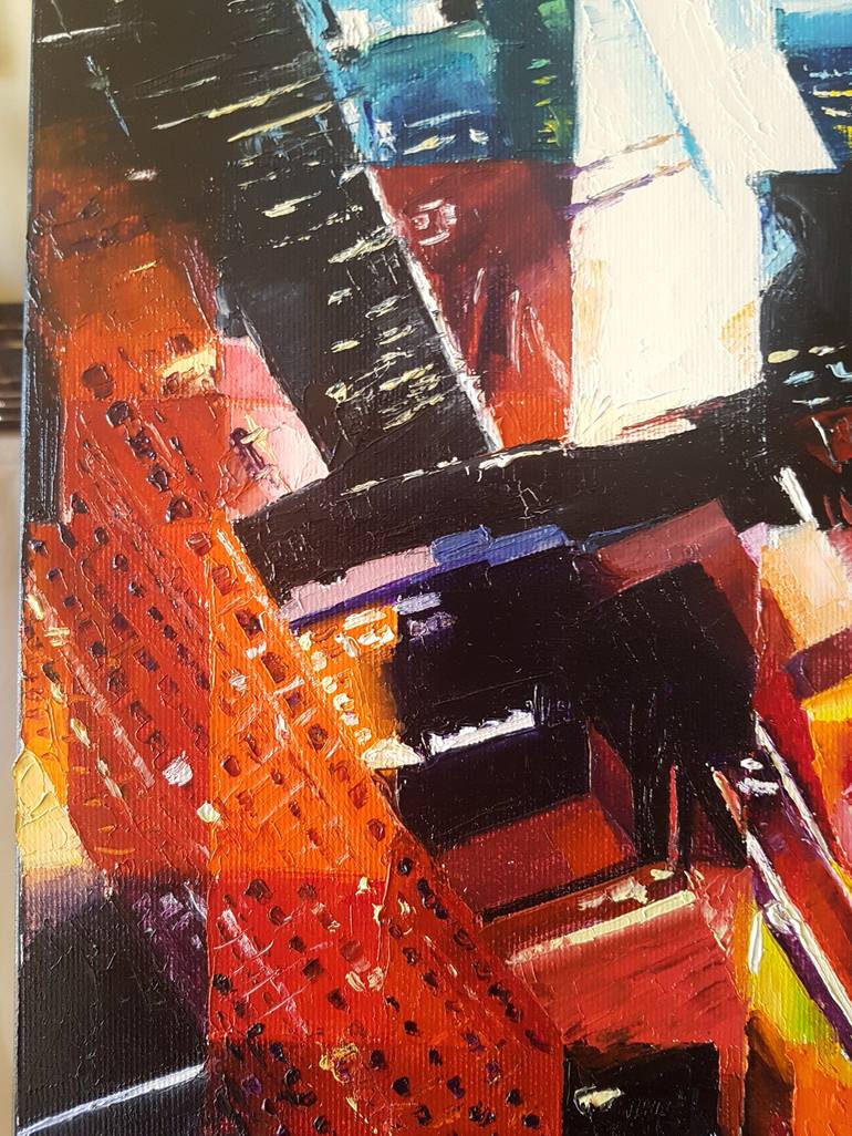 Original Cities Painting by Assunta Cassa