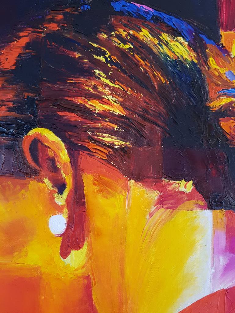 Original Contemporary Love Painting by Assunta Cassa