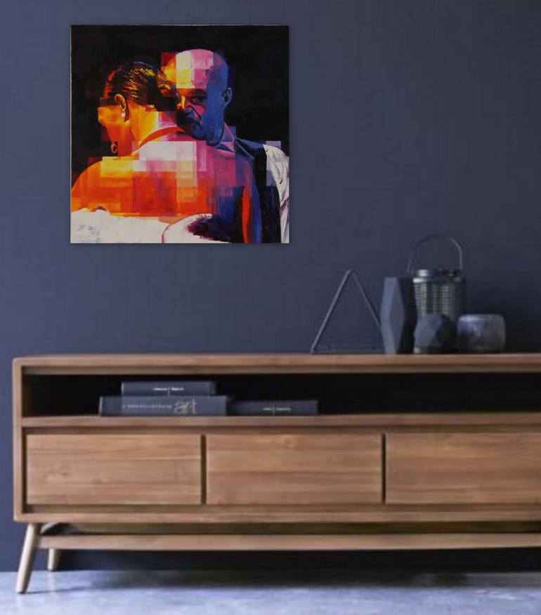 Original Contemporary Love Painting by Assunta Cassa