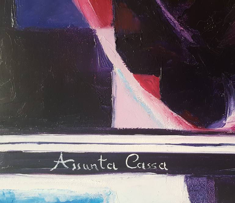 Original Contemporary Women Painting by Assunta Cassa