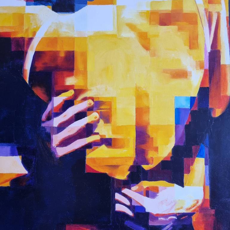 Original Contemporary Love Painting by Assunta Cassa