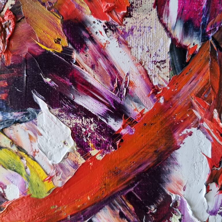 Original Abstract Expressionism Abstract Painting by Assunta Cassa