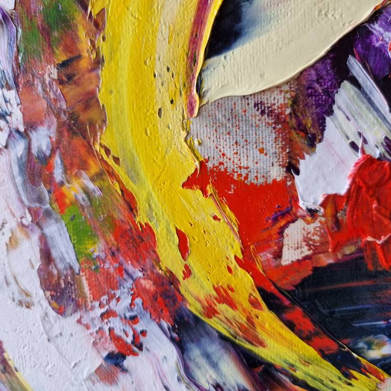 Original Abstract Expressionism Abstract Painting by Assunta Cassa