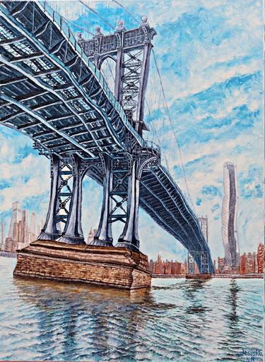 Manhattan bridge. Canvas 100x70. thumb