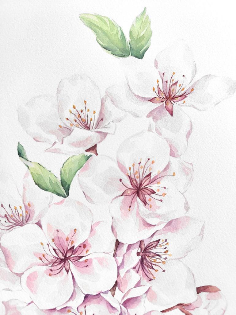 Original Realism Floral Painting by Irina Diasli