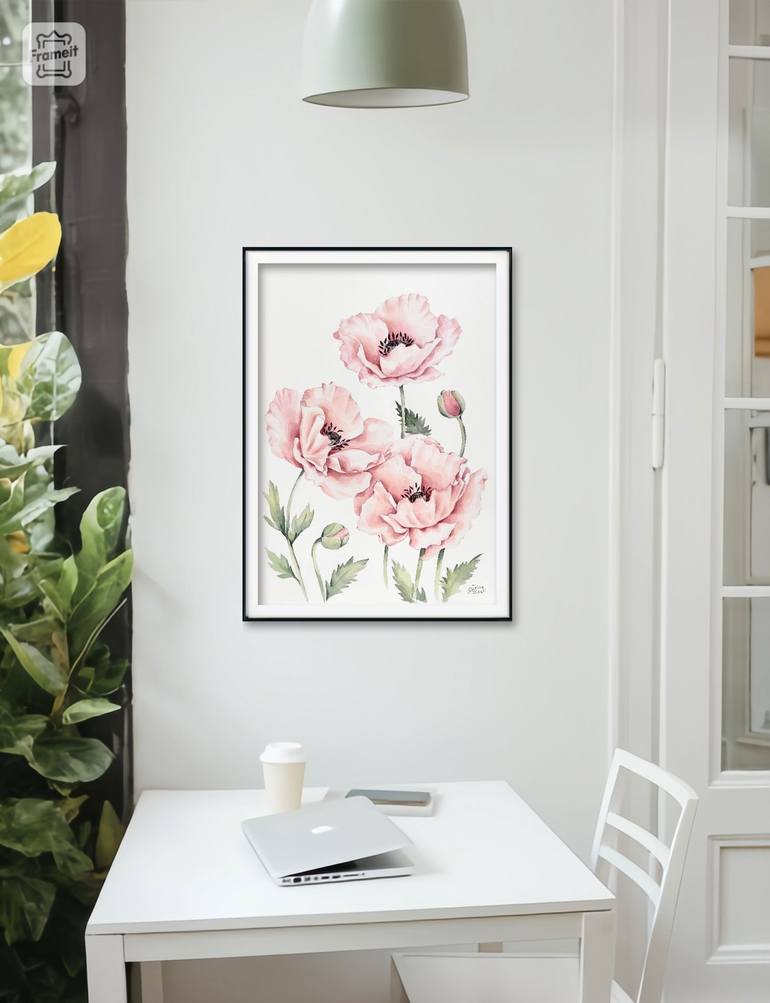 Original Contemporary Floral Painting by Irina Diasli