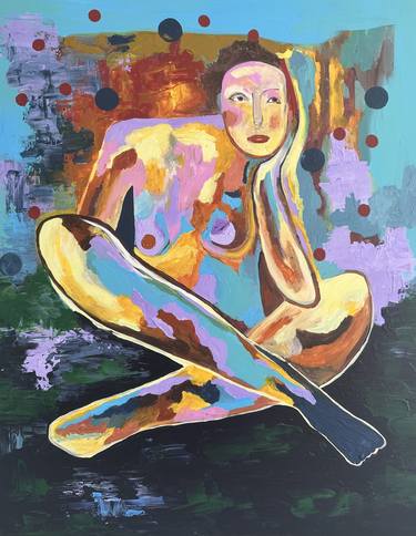 Original Expressionism Abstract Paintings by Alice Barile
