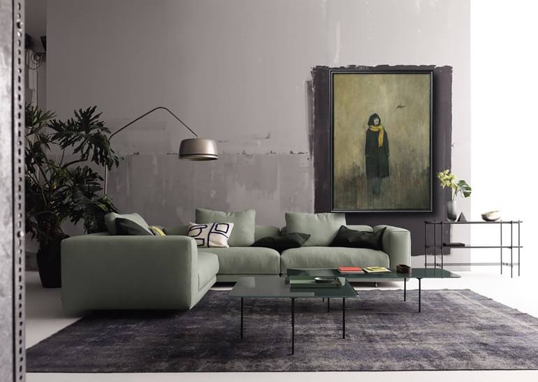 Original Contemporary Fantasy Painting by Leila Alonso Garcia