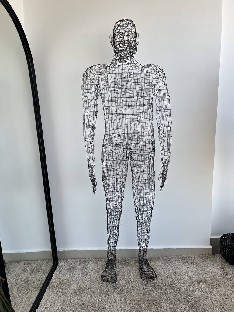 Original Body Sculpture by Jonas Machado