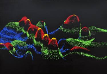 Print of Abstract Science/Technology Paintings by Gianfranco Bianchi