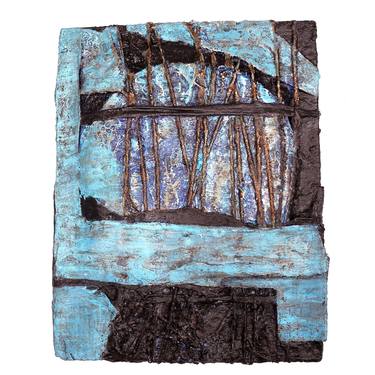 Original Conceptual Abstract Mixed Media by Michael Peterson