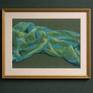 AI Image of artwork framed on a wall