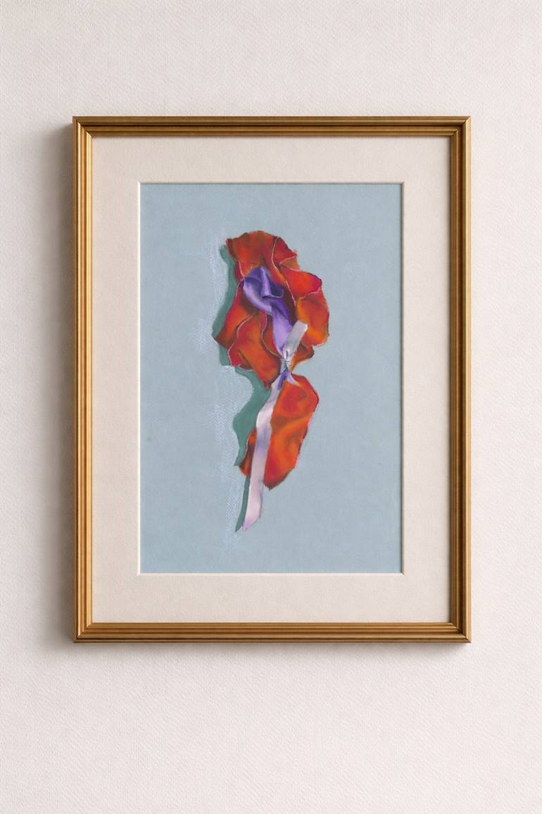 Original Realism Still Life Drawing by Kristine Facchetti