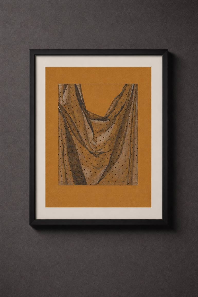 Original Illustration Still Life Drawing by Kristine Facchetti