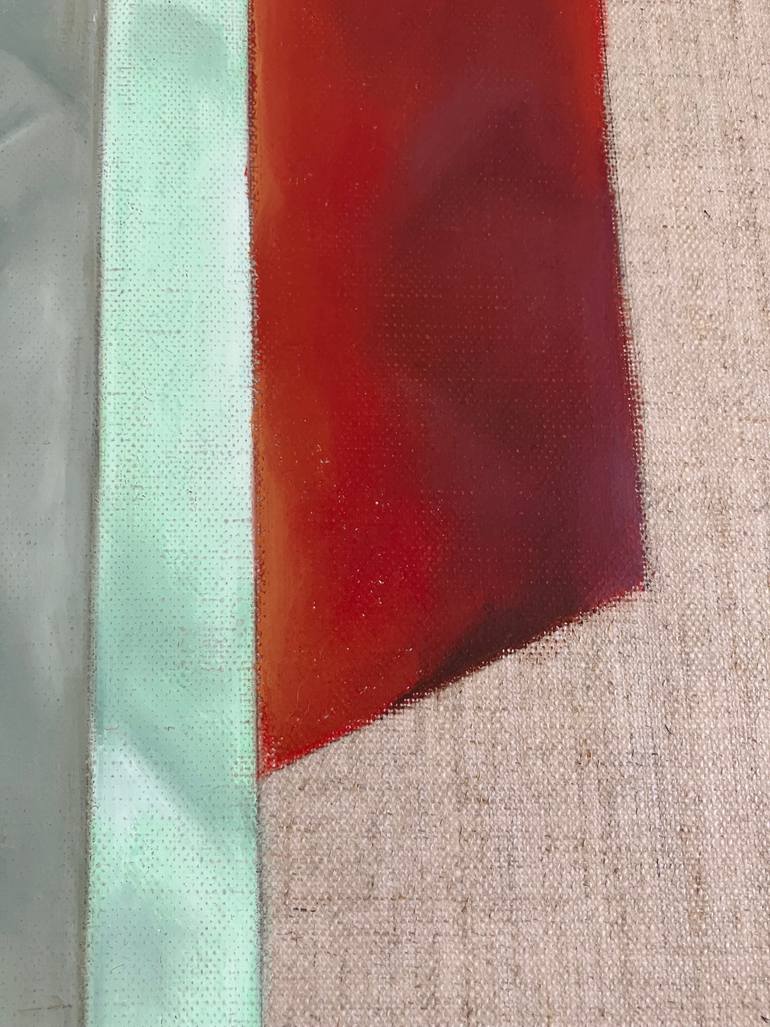 Original Abstract Still Life Painting by Kristine Facchetti