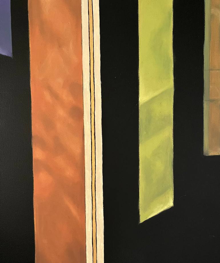 Original Minimalism Abstract Painting by Kristine Facchetti