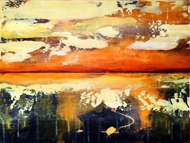 Original Abstract Seascape Paintings by Chris Carbone