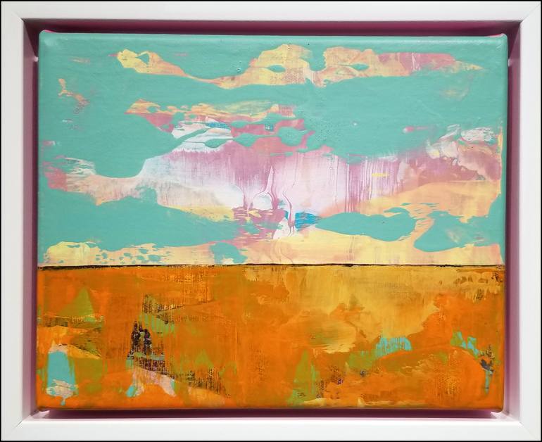 Original Abstract Landscape Painting by Chris Carbone