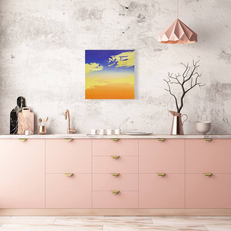 Original Abstract Landscape Painting by Chris Carbone