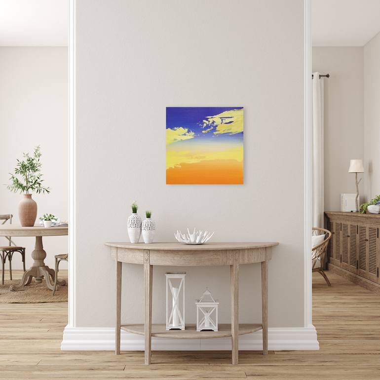 Original Abstract Landscape Painting by Chris Carbone