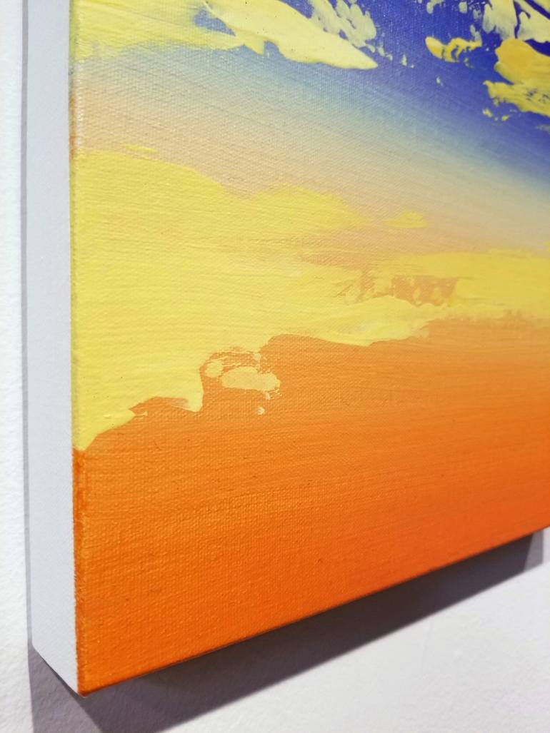 Original Abstract Landscape Painting by Chris Carbone
