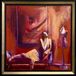 Reclining in Solitaire by Rachel Berkowitz