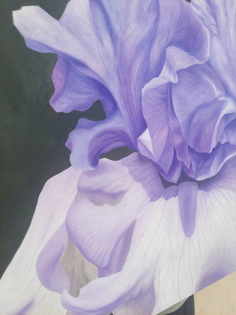 Original Realism Floral Painting by Maria Lourena Carino