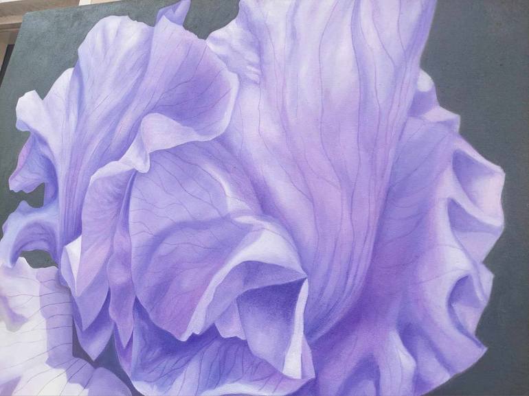 Original Realism Floral Painting by Maria Lourena Carino