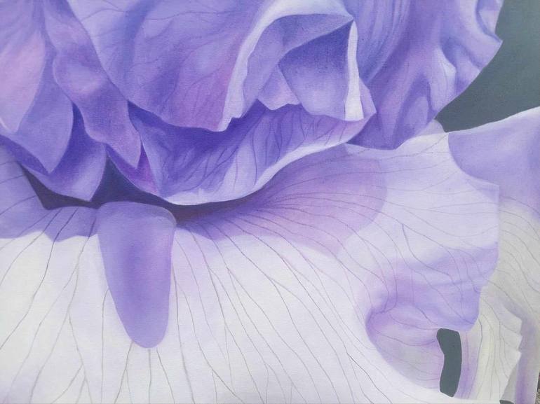 Original Realism Floral Painting by Maria Lourena Carino