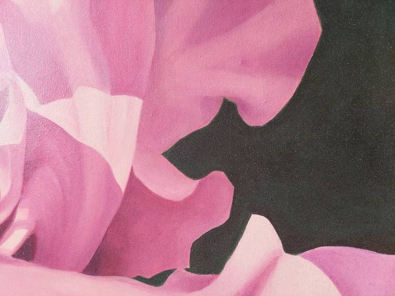 Original Floral Painting by Maria Lourena Carino