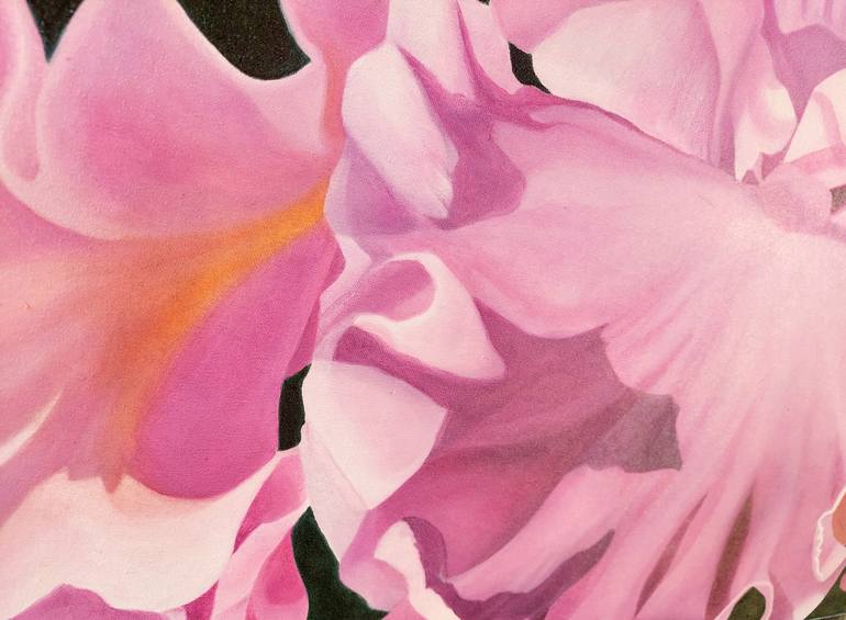 Original Realism Floral Painting by Maria Lourena Carino