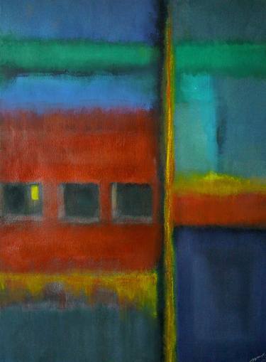 Print of Abstract Expressionism Cities Paintings by Maria Mann
