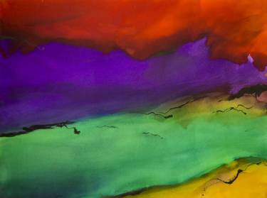 Print of Abstract Fantasy Paintings by Maria Mann