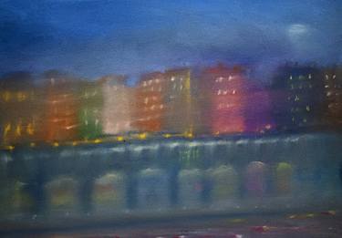 Print of Impressionism Cities Mixed Media by Maria Mann