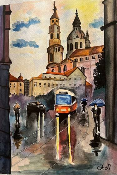 Original Cities Paintings by Anna N