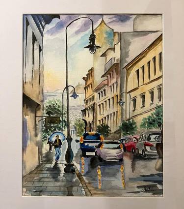 Original Cities Paintings by Anna N