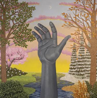 Original Surrealism Fantasy Paintings by Kendull Anderson