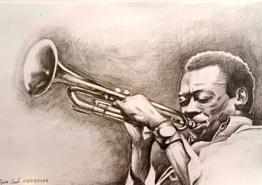 Original Realism Music Drawings by Etzion Goel