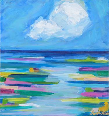 Joy on the Water | Abstract acrylic landscape thumb