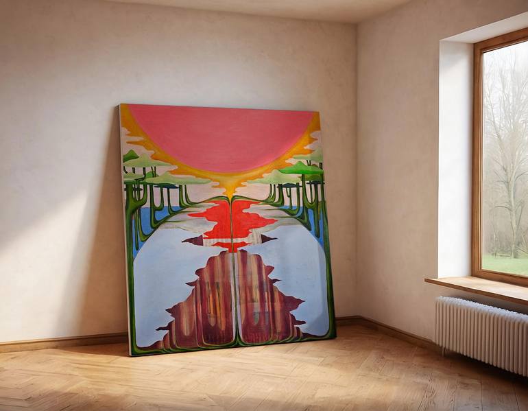 Original Contemporary Landscape Painting by Zhanna Tsytsyn