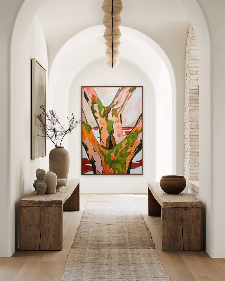 Original Abstract Landscape Painting by Zhanna Tsytsyn