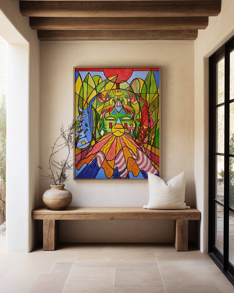 Original Contemporary Nature Painting by Zhanna Tsytsyn