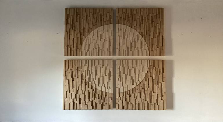 Original Minimalism Geometric Sculpture by Michael Johnson