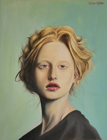 Original Realism People Paintings by Matthew E N Timms